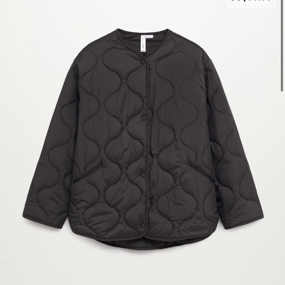 Mango Quilted Jacket